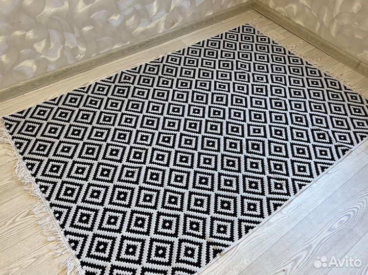 Ковры килим с узорами Хб в детскую хлопковые эко
