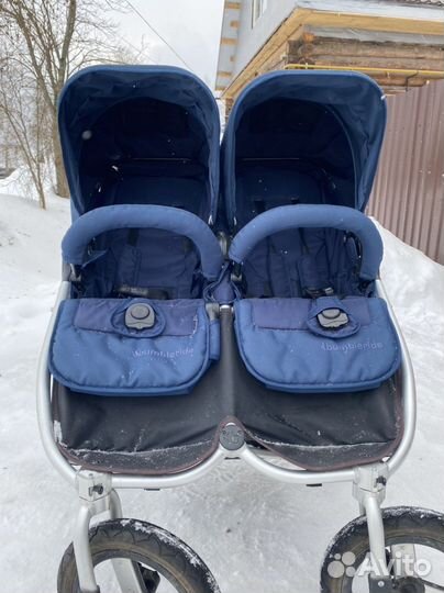 Коляска для двойни bumbleride indie twin