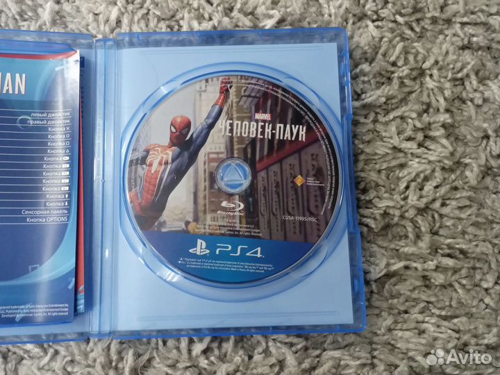 Игра на ps4 человек паук