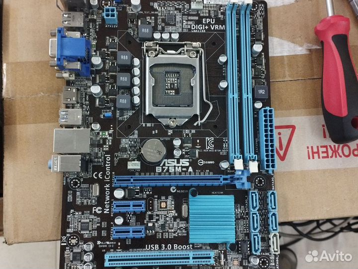 Платы сокет 1155, B75, Z68 чипсеты