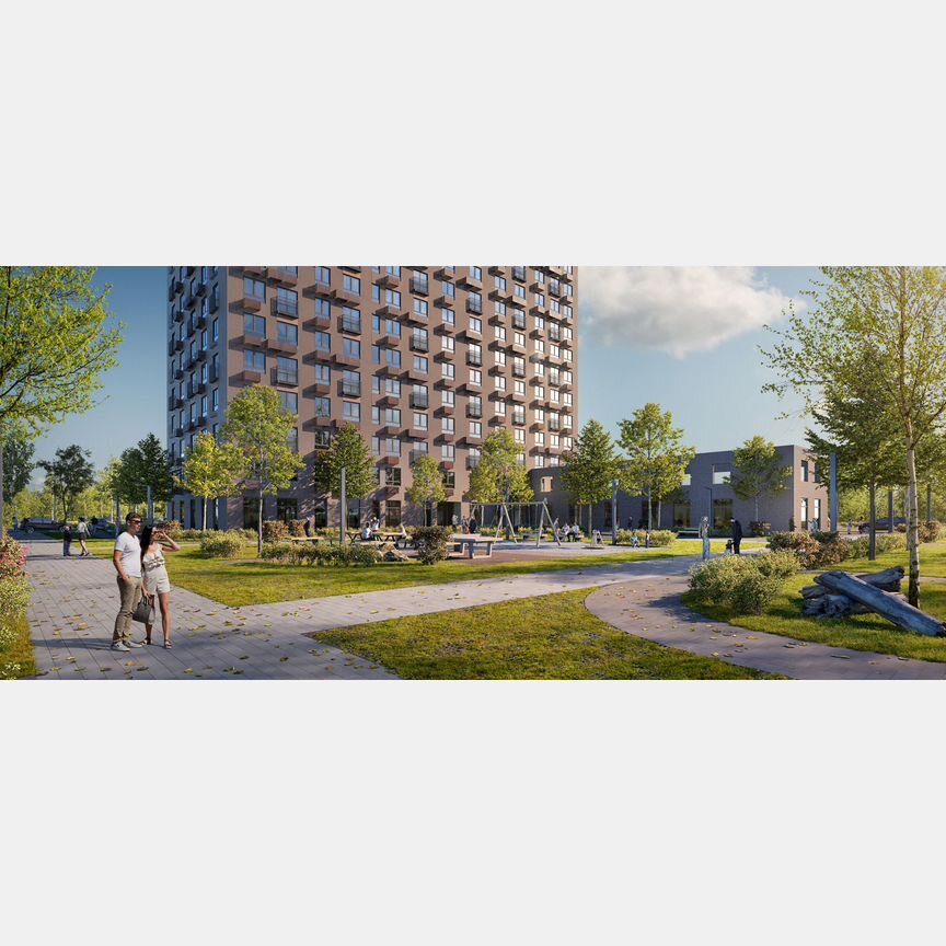 1-к. квартира, 34,3 м², 23/33 эт.