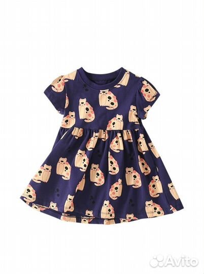 Платье летнее для девочки 100, 110, 120, 130