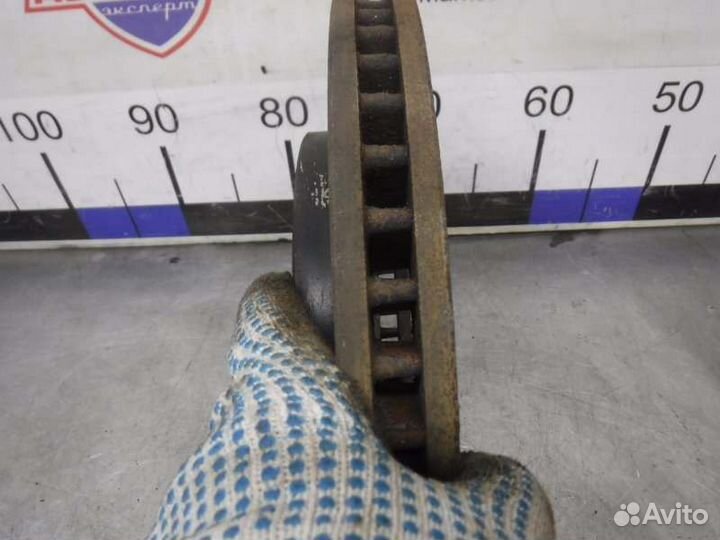 Диск тормозной передний левый Mitsubishi Pajero