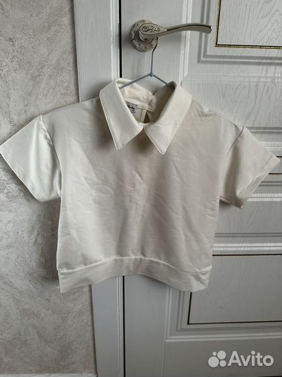 Блузка белая для девочек