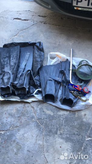 Ласты турист ссср.большие.маленькие