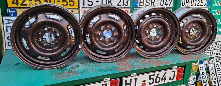 Штампованные диски r13 ваз