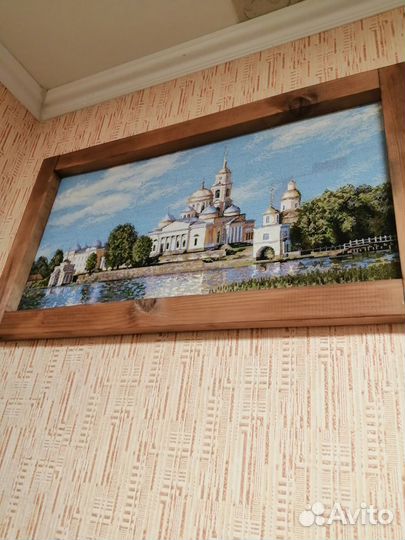 Картина вышитая крестом