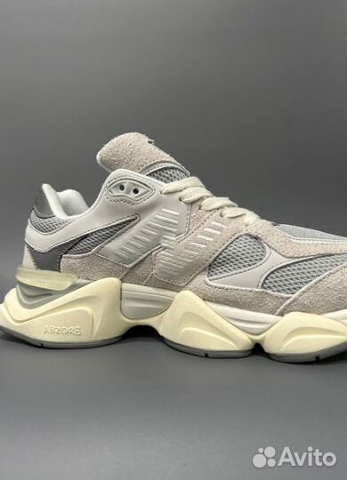 Кроссовки New Balance 9060, Gray Beige Люкс