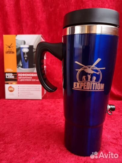 Кофеварка автомобильная expedition с дисплеем 5