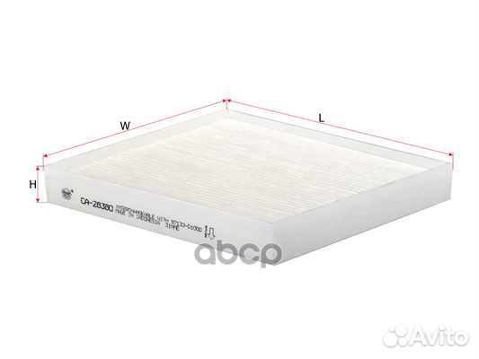 Фильтр салона CA28380 Sakura