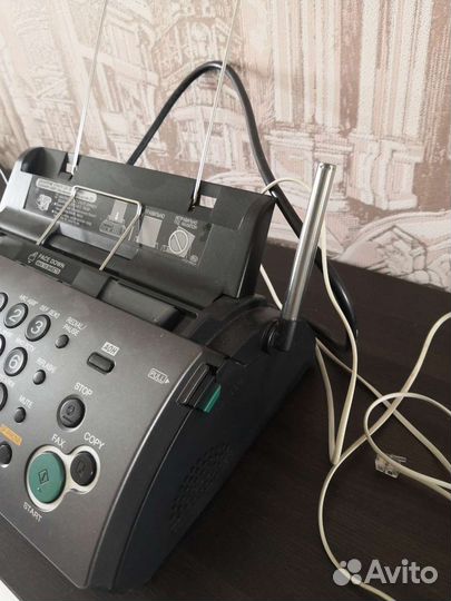 Факс с радиотелефоном Panasonic с плёнкой