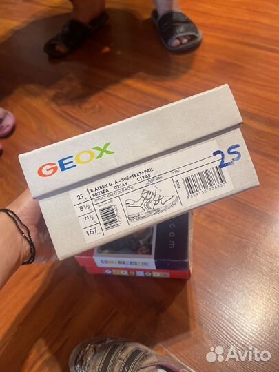 Кеды Geox 25