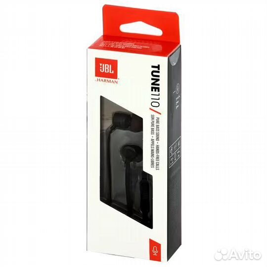 Проводные наушники jbl tune 110