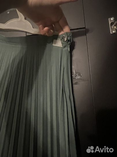 Юбка зеленая