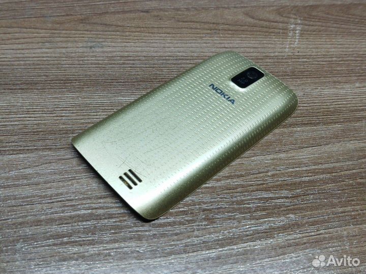 Nokia Asha 308. Задняя крышка. Оригинал