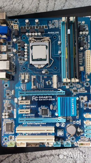 Материнская плата 1155