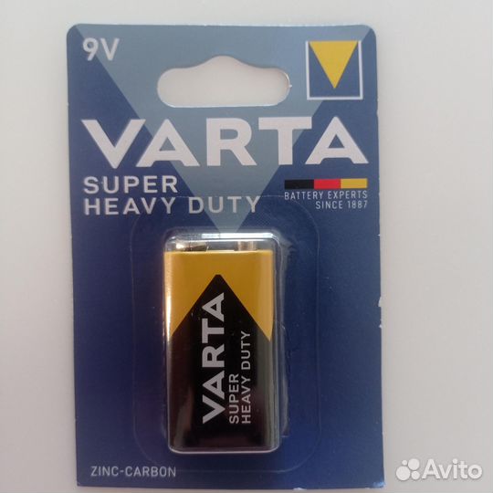 Батарейки varta