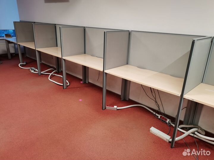 Стол с перегородкой (рабочее место) 200+штук