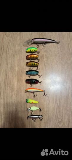 Воблеры и блесна ; Megabass, Rapala, Yo-zuri и др