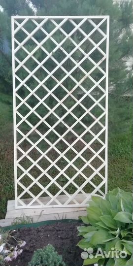 Деревянные решетки для сада, беседки, шпалера