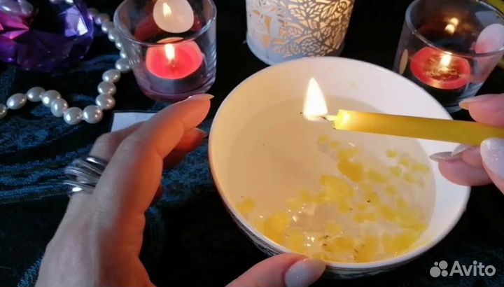 Очищения воском, выливания воском