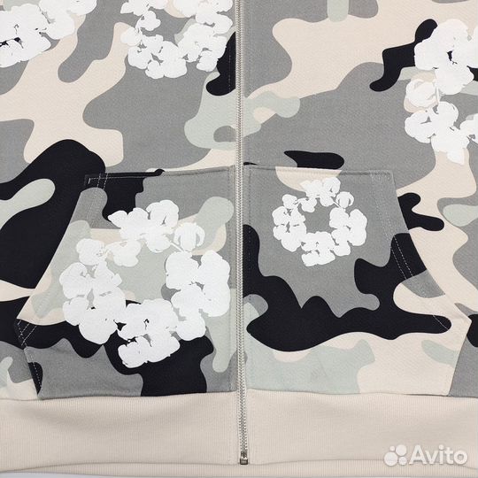 Зип худи Denim tears fw24