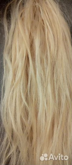 Волосы для наращивания блонд