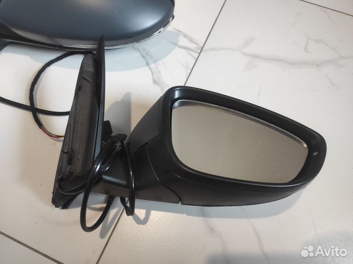Новые зеркала vw passat b7 левое+правое