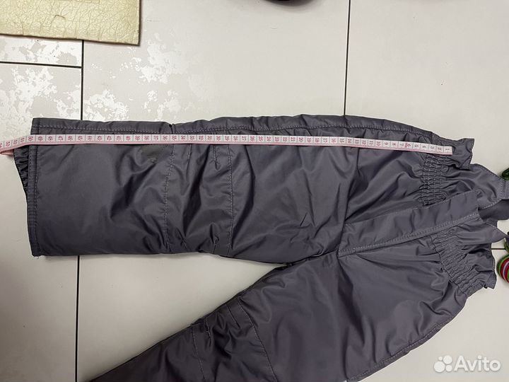 Штаны утепленные на девочку 86