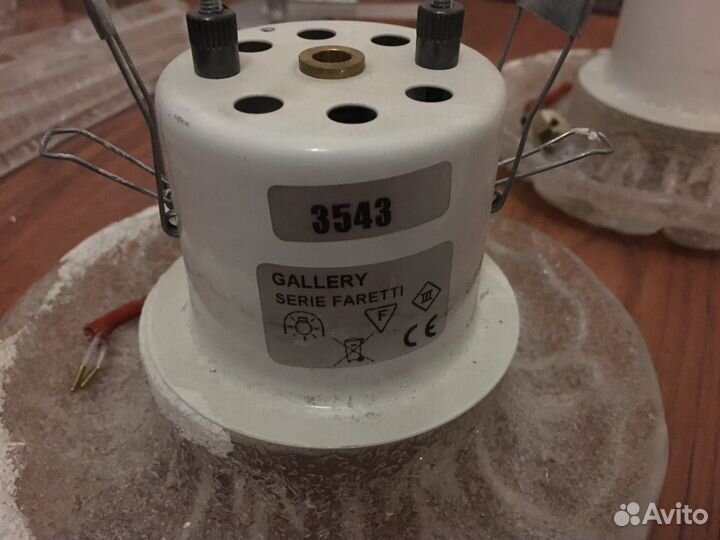 Светильники Gallery, муранское стекло Италия