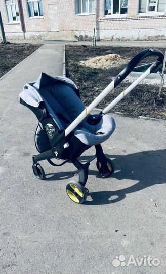 Автолюлька на колесах