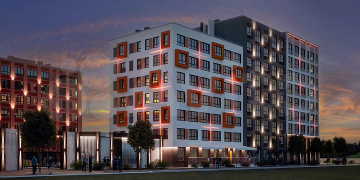 1-к. квартира, 35,5 м², 7/7 эт.