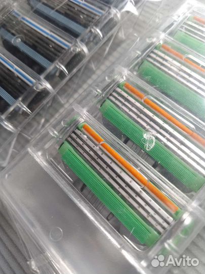 Кассеты лезвия для gillette mach 3