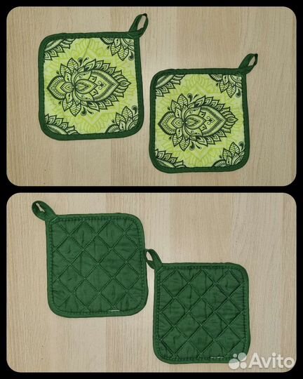 Прихватки и полотенце для кухни