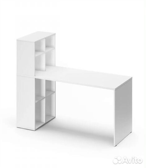 Стол письменный школьный белый