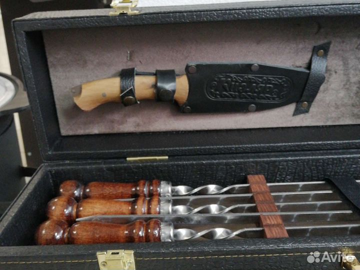 Шашлычный набор шампуров