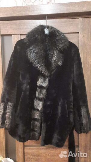 Шуба мутоновая 46