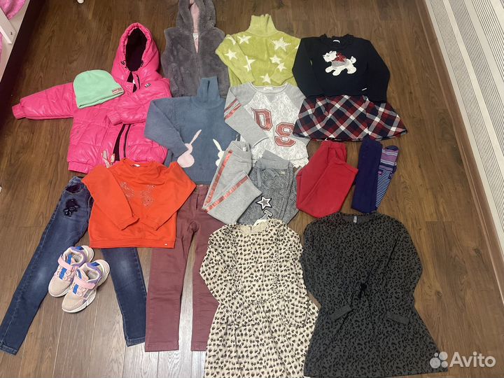 Вещи пакетом на девочку
