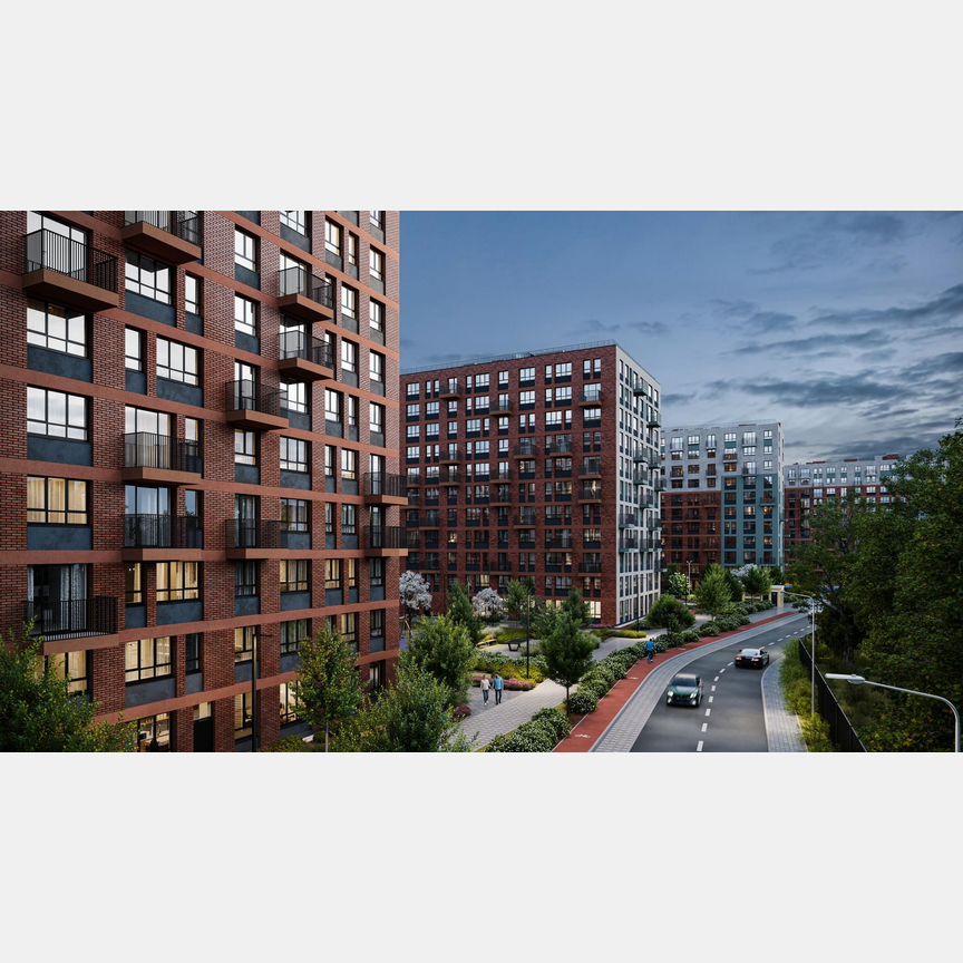 1-к. квартира, 44,4 м², 2/11 эт.