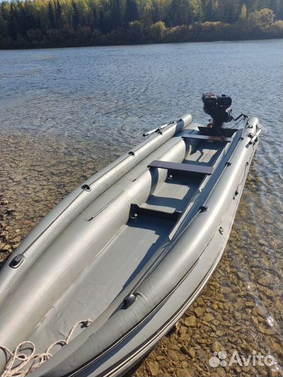 Лодка аляска 510 люкс и мотор болотоход max motor