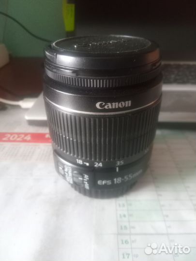 Объектив 18 55mm canon