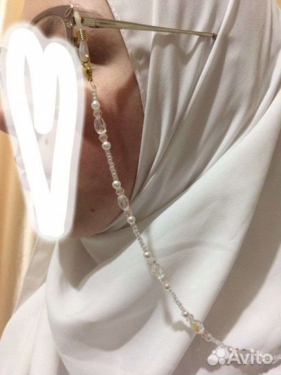 Цепочка для очков из бисера