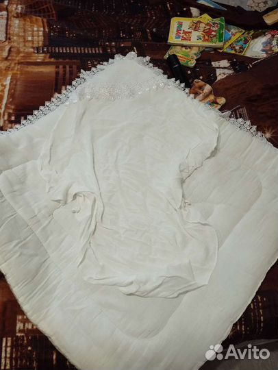 Конверт одеяло на выписку весна осень