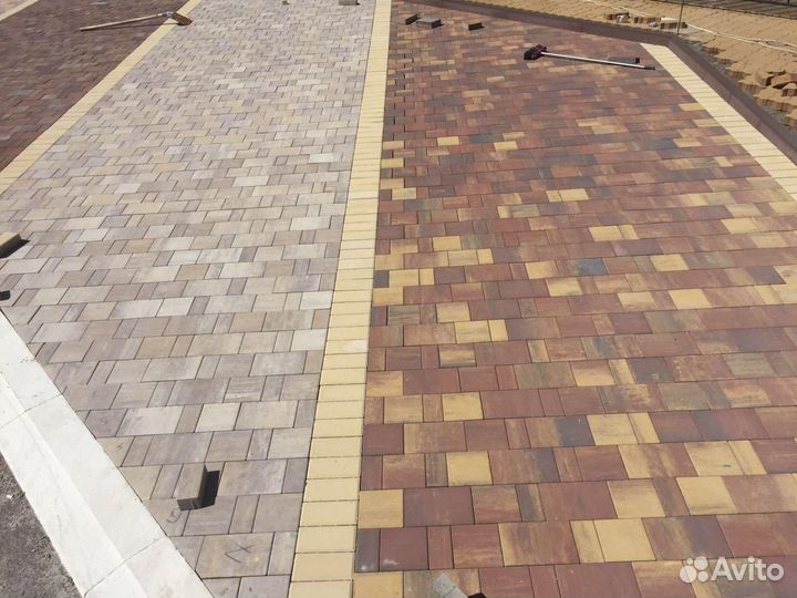 Брусчатка, тротуарная плитка завода Браер