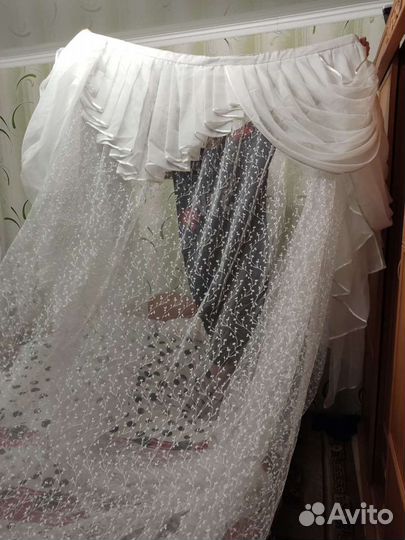 Шторы тюль бу