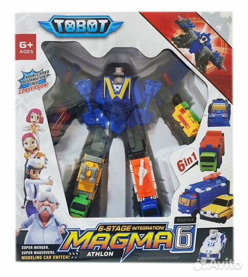 Трансформер тобот магма 6