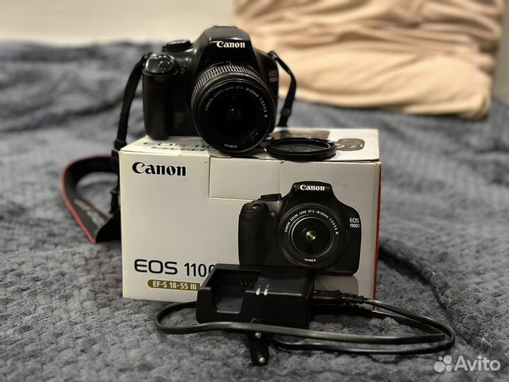 Зеркальный фотоаппарат canon 1100d