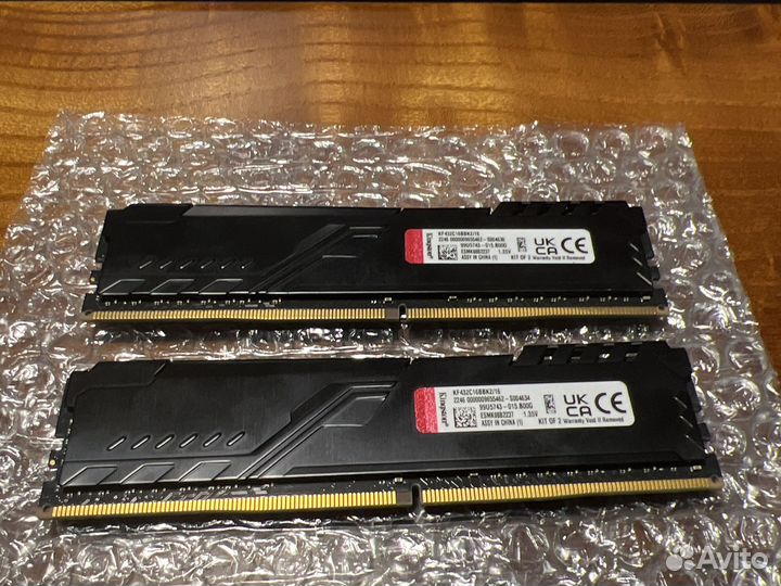 Оперативная память Kingston fury beast