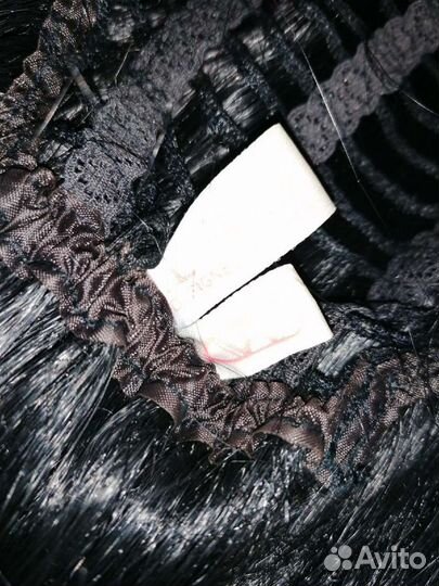 Накладной хвост из искусственных волос