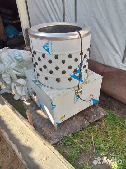 Перосъемная машина для уток гусей